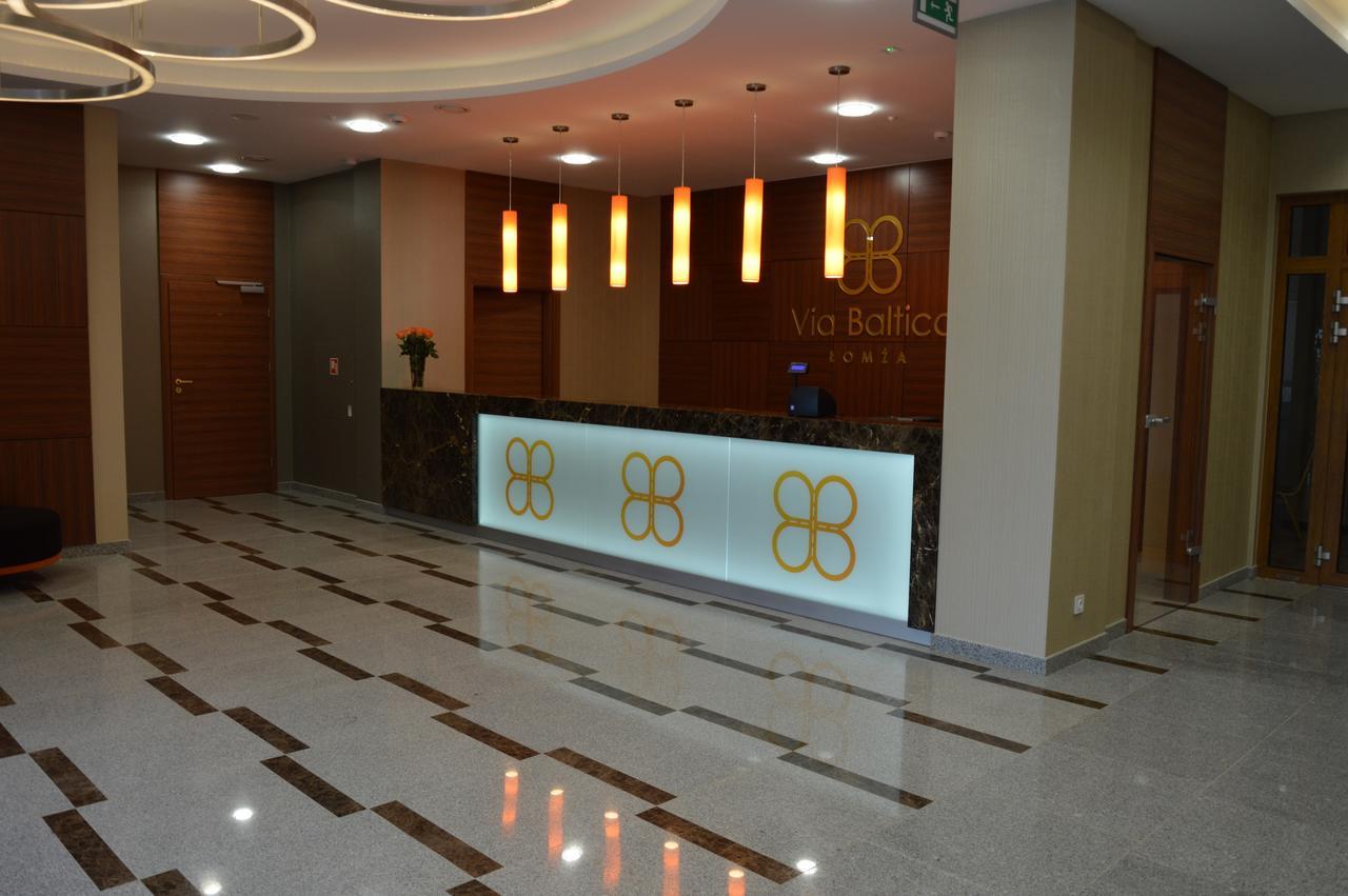 Hotel Via Baltica Łomża Esterno foto