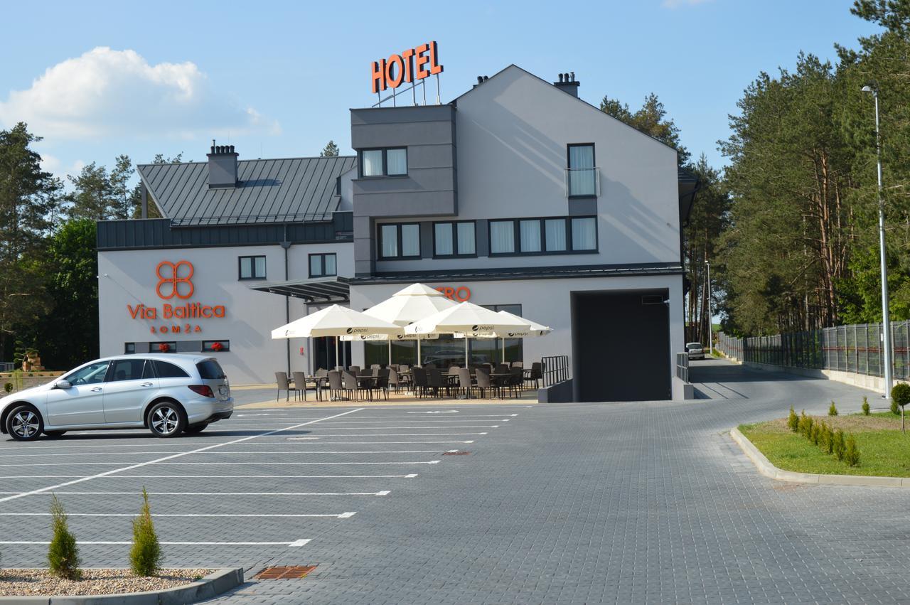 Hotel Via Baltica Łomża Esterno foto