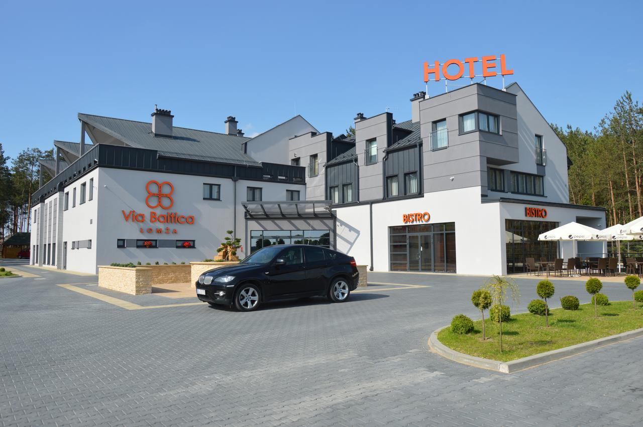 Hotel Via Baltica Łomża Esterno foto
